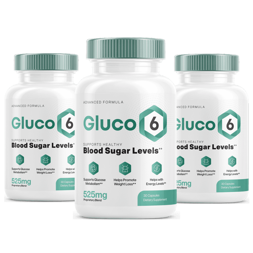 gluco6 3 bootles